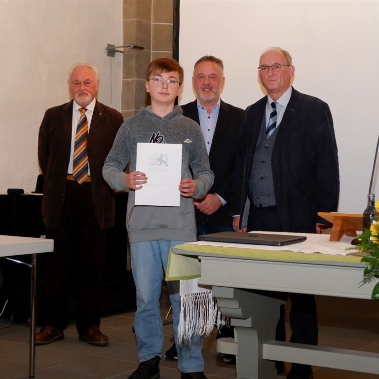 Ehrengast Ramon Halberstadt aus Hohenhain